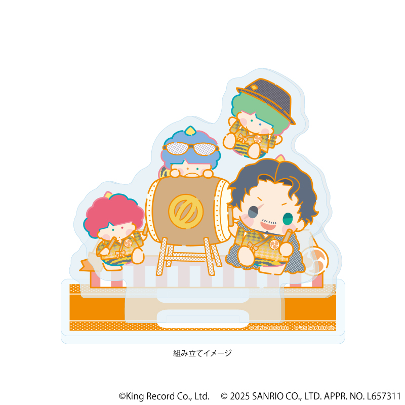 ヒプノシスマイク SANRIO NAKAYOKU EDIT_アクリルスタンドプレート15/天谷奴 零