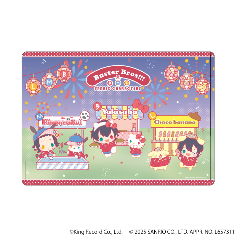 ヒプノシスマイク SANRIO NAKAYOKU EDIT_キャラクリアケース01/Buster Bros!!!