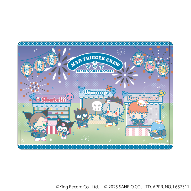 ヒプノシスマイク SANRIO NAKAYOKU EDIT_キャラクリアケース02/MAD TRIGGER CREW