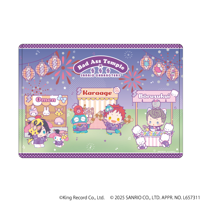 ヒプノシスマイク SANRIO NAKAYOKU EDIT_キャラクリアケース06/Bad Ass Temple