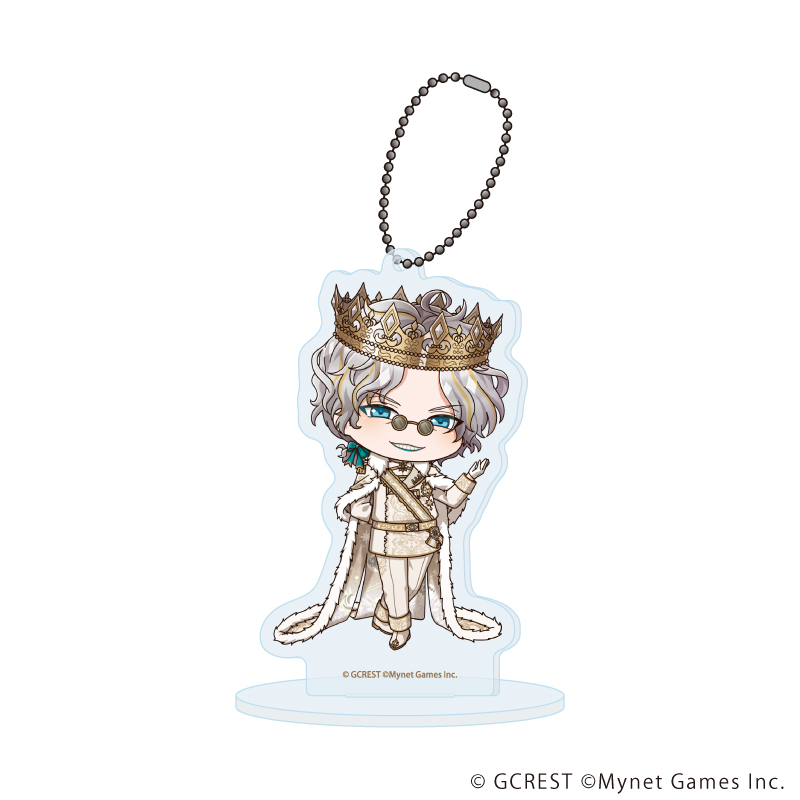 夢王国と眠れる100人の王子様_アクリルスタンドキーホルダー24/オズワルド(ミニキャライラスト)