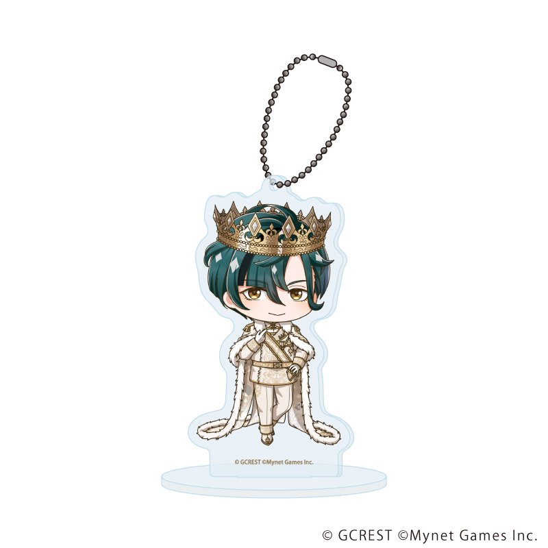 夢王国と眠れる100人の王子様_アクリルスタンドキーホルダー26/テオドール(ミニキャライラスト)