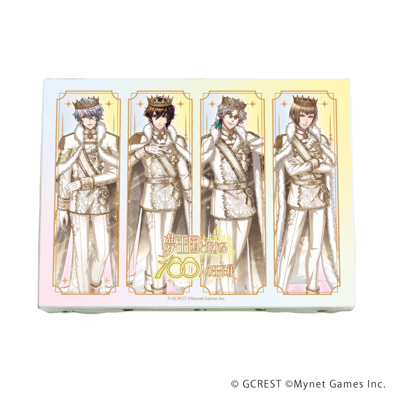 夢王国と眠れる100人の王子様_キャンバスボード06/集合デザインA(公式イラスト)