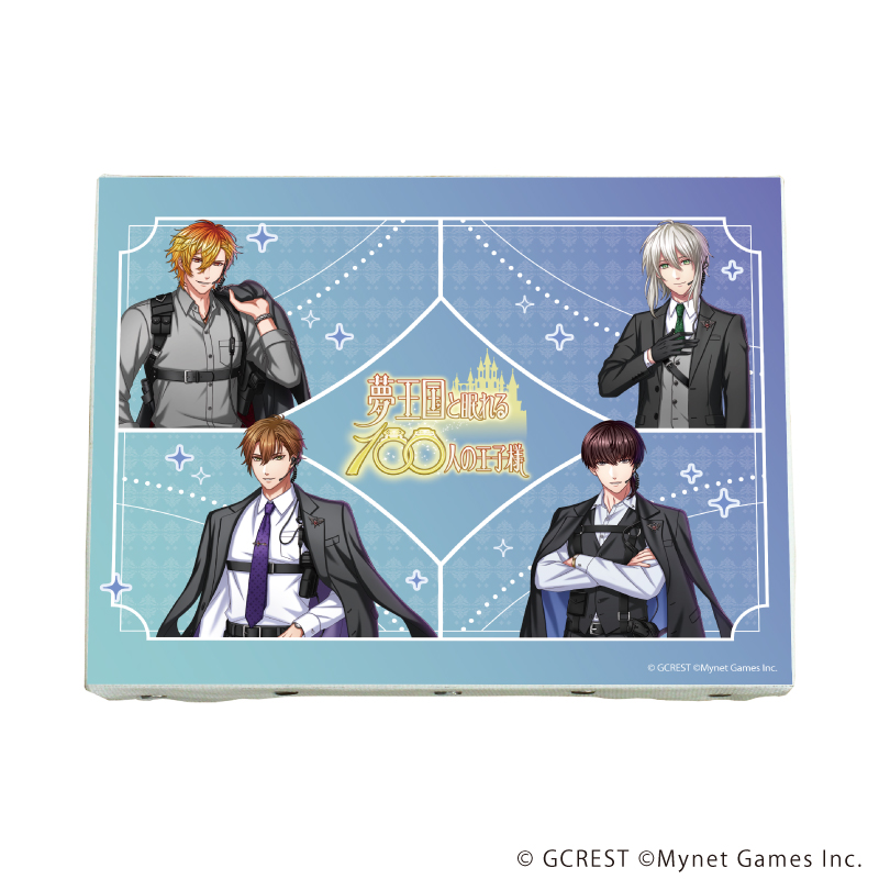 夢王国と眠れる100人の王子様_キャンバスボード08/集合デザインC(公式イラスト)