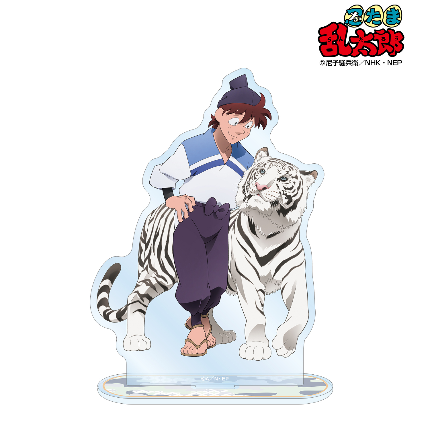 忍たま乱太郎_描き下ろし 土井半助 みんなで飼育実習の段ver. BIGアクリルスタンド