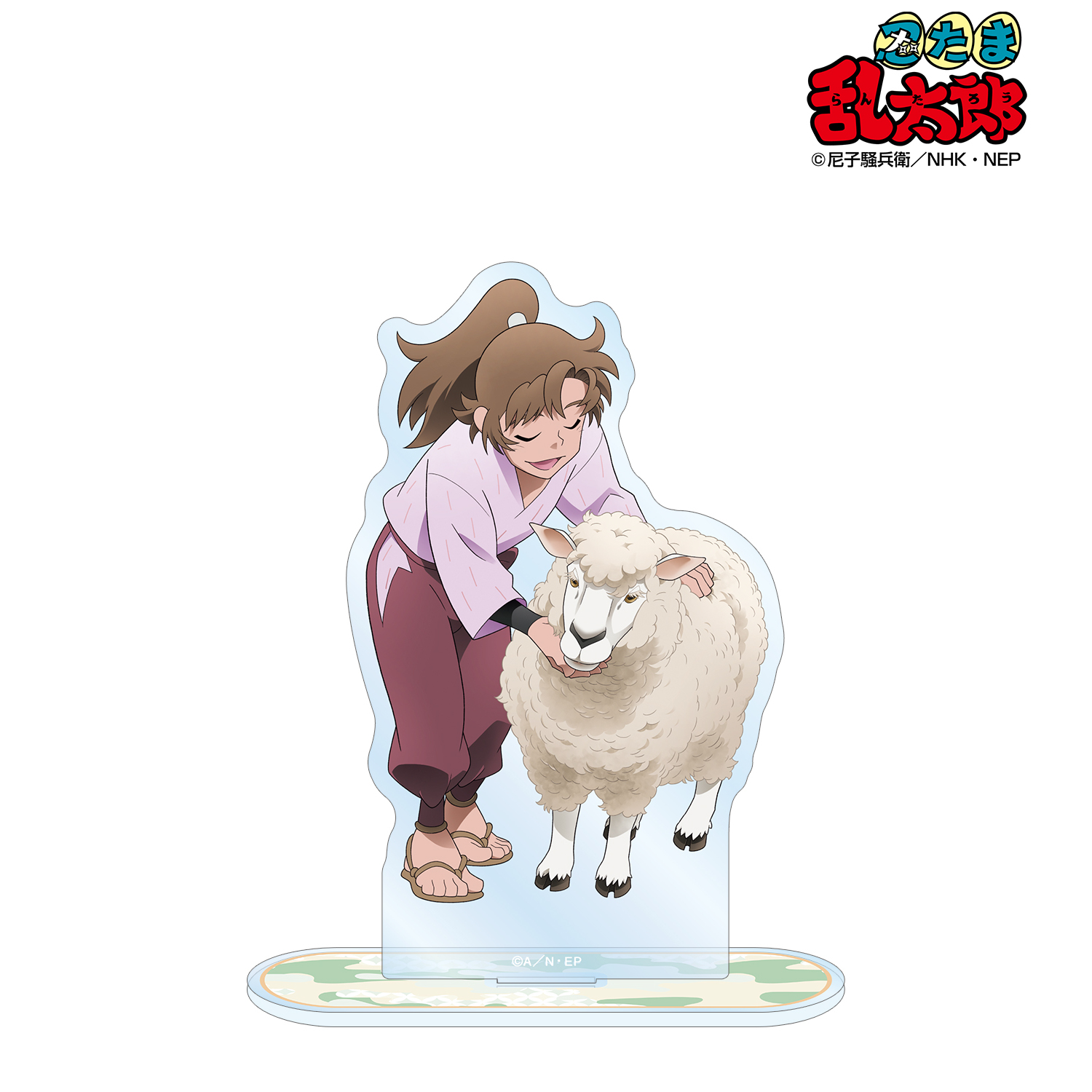 忍たま乱太郎_描き下ろし 善法寺伊作 みんなで飼育実習の段ver. BIGアクリルスタンド