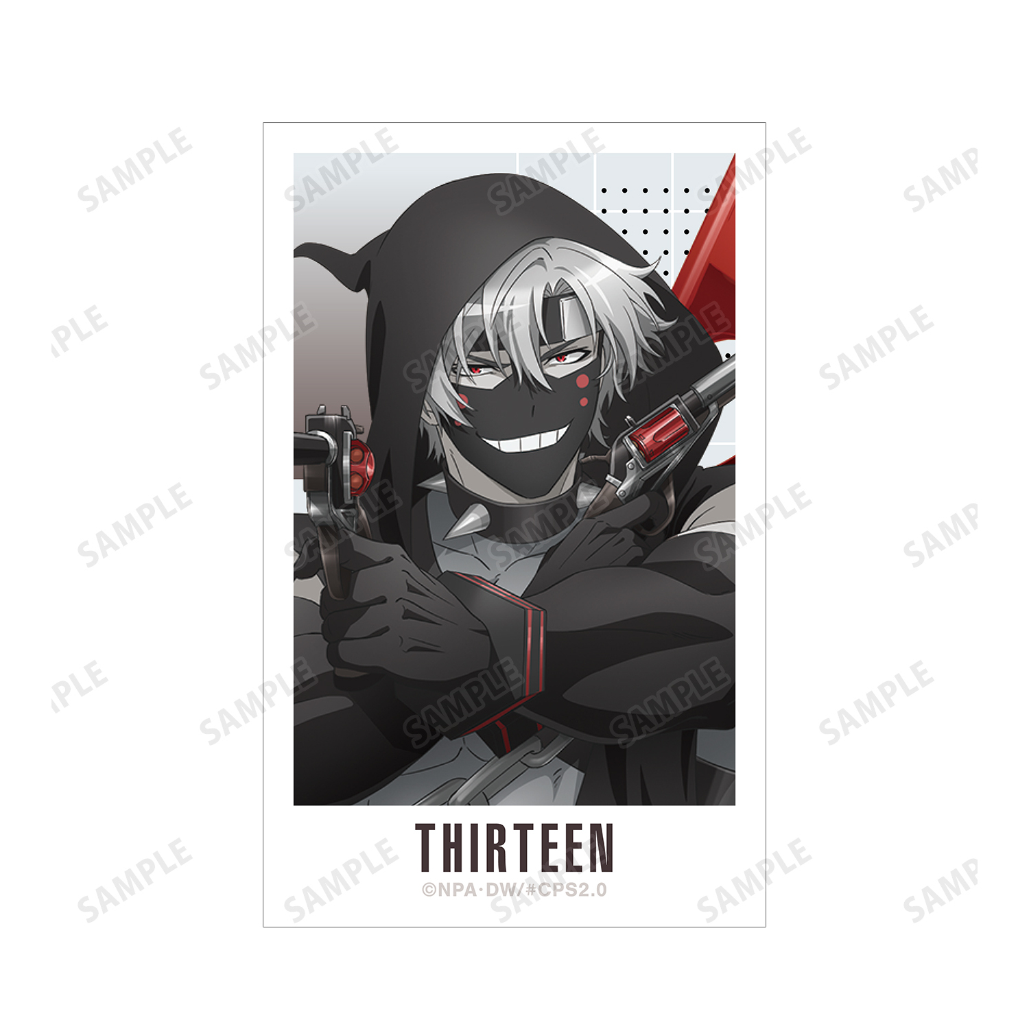 コンパス2.0 戦闘摂理解析システム_13(サーティーン)&塵 イラスト