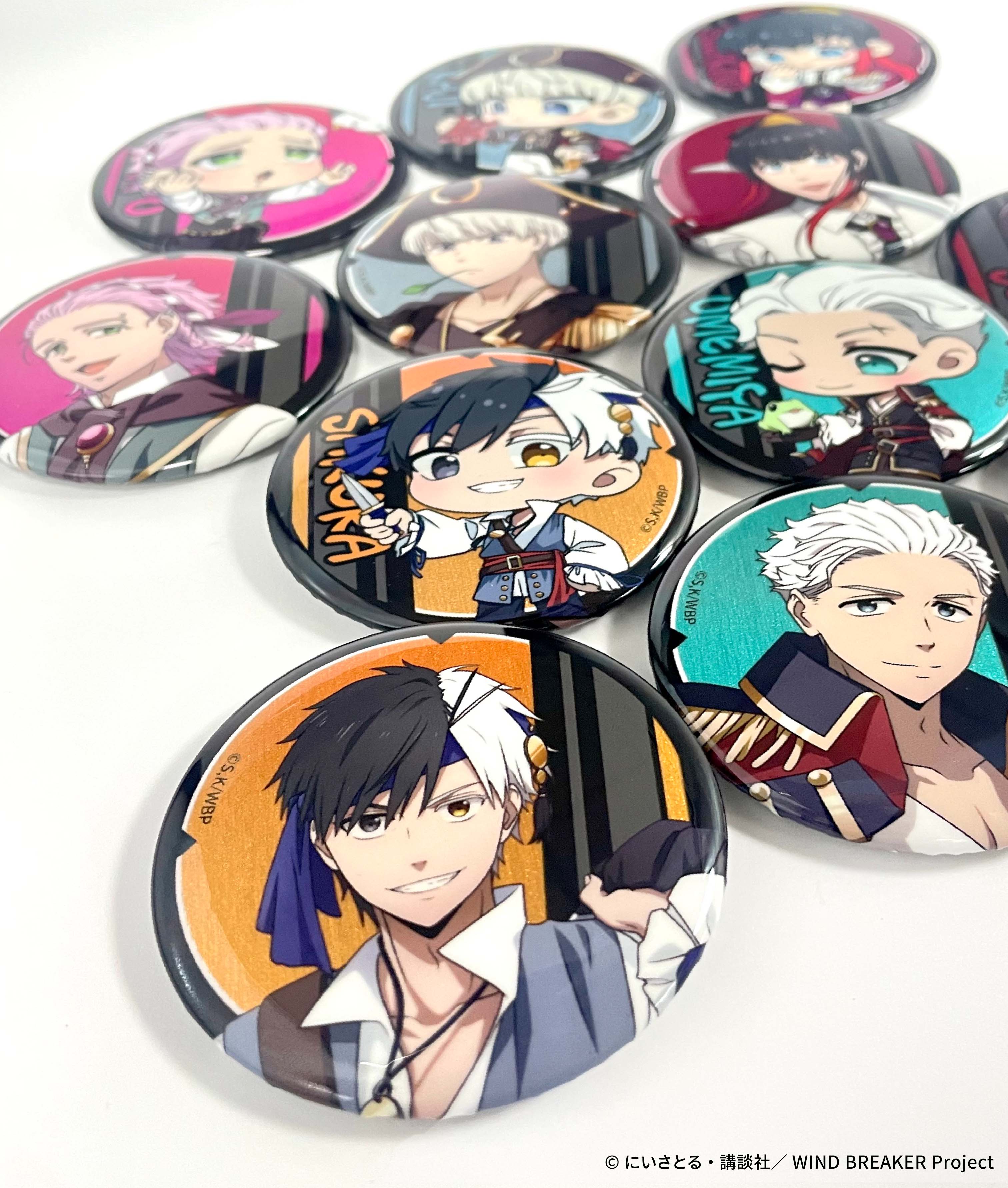 海賊団 缶バッジ /If 2112_KOP【ランダム】56mm缶バッジ_白チーム(全10種) | KING OF