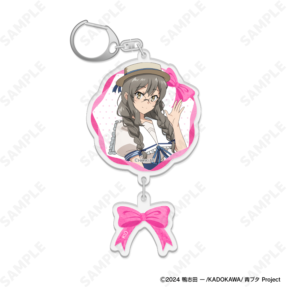 青春ブタ野郎シリーズ_2連アクリルキーホルダー 4 双葉理央[セーラーワンピース]