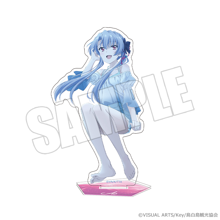 Summer Pockets_アクリルスタンド 夏灯り、君と過ごす夜 蒼