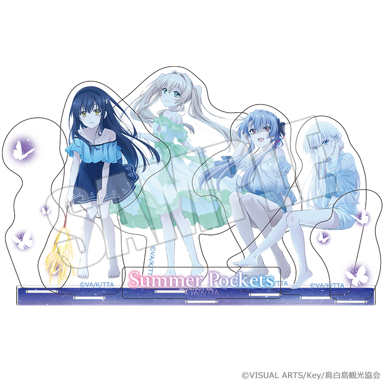 Summer Pockets_ジオラマアクリル 夏灯り、君と過ごす夜