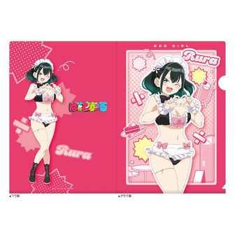 ばっどがーる　涼風涼　特大 アクリルフィギュア　ジャージメイド ver.　非売品 ばっどがーる 涼風涼 特大 アクリルフィギュア ジャージメイド