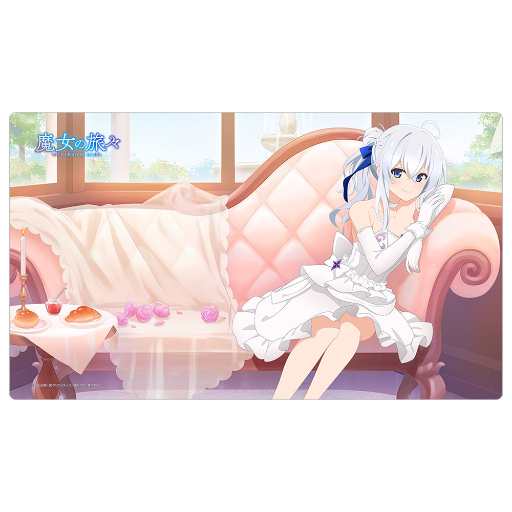 魔女の旅々_描き下ろしラバーマット(イレイナ/舞踏会)