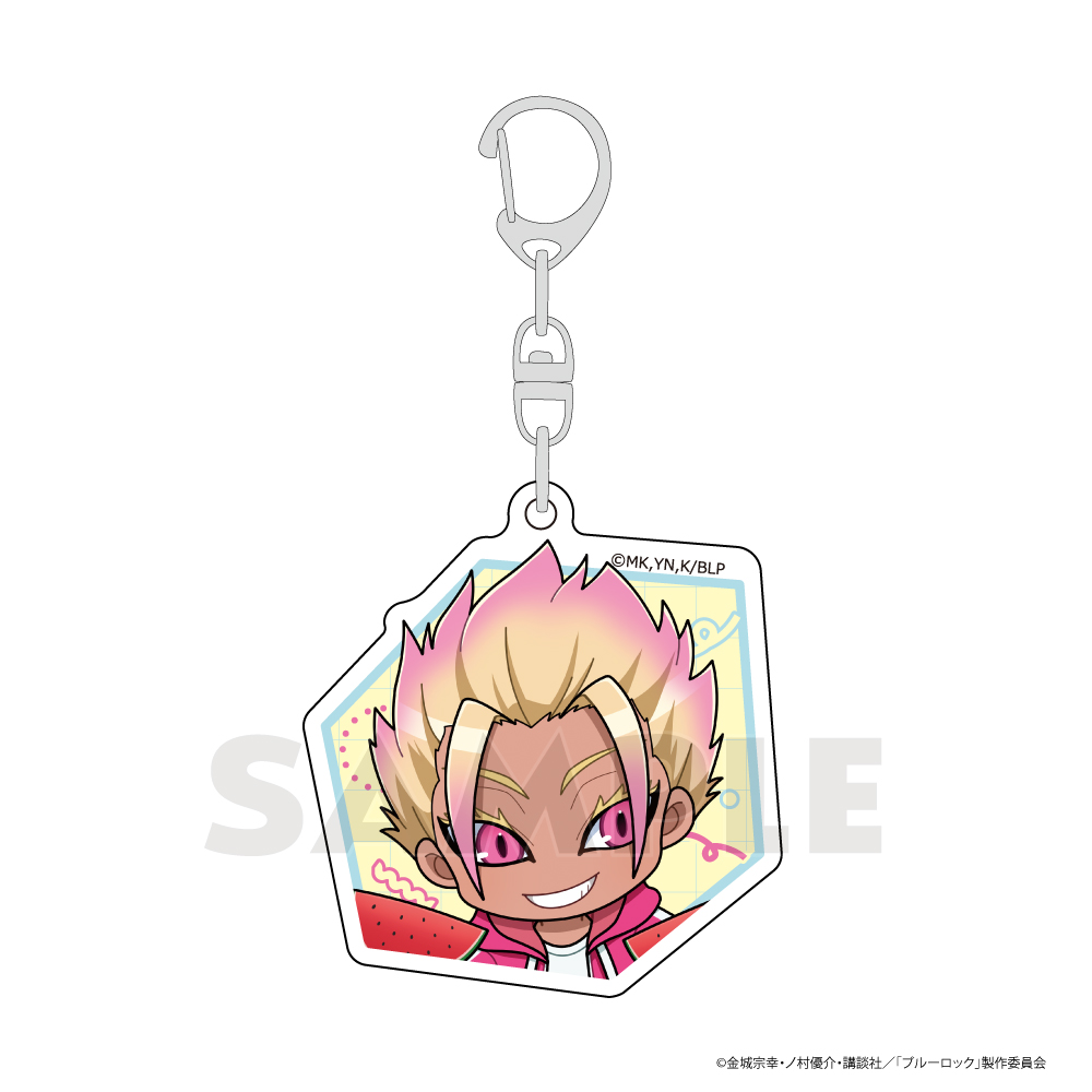 ブルーロック_アクリルキーホルダー(士道 龍聖/バカンス2)