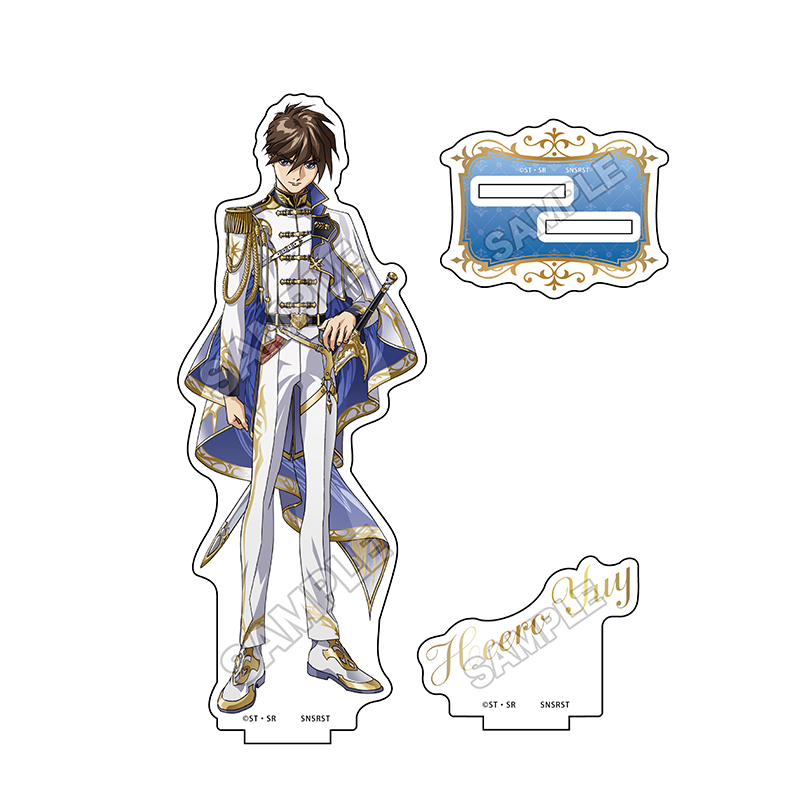 新機動戦記ガンダムW_Knight Style アクリルスタンド ヒイロ・ユイ