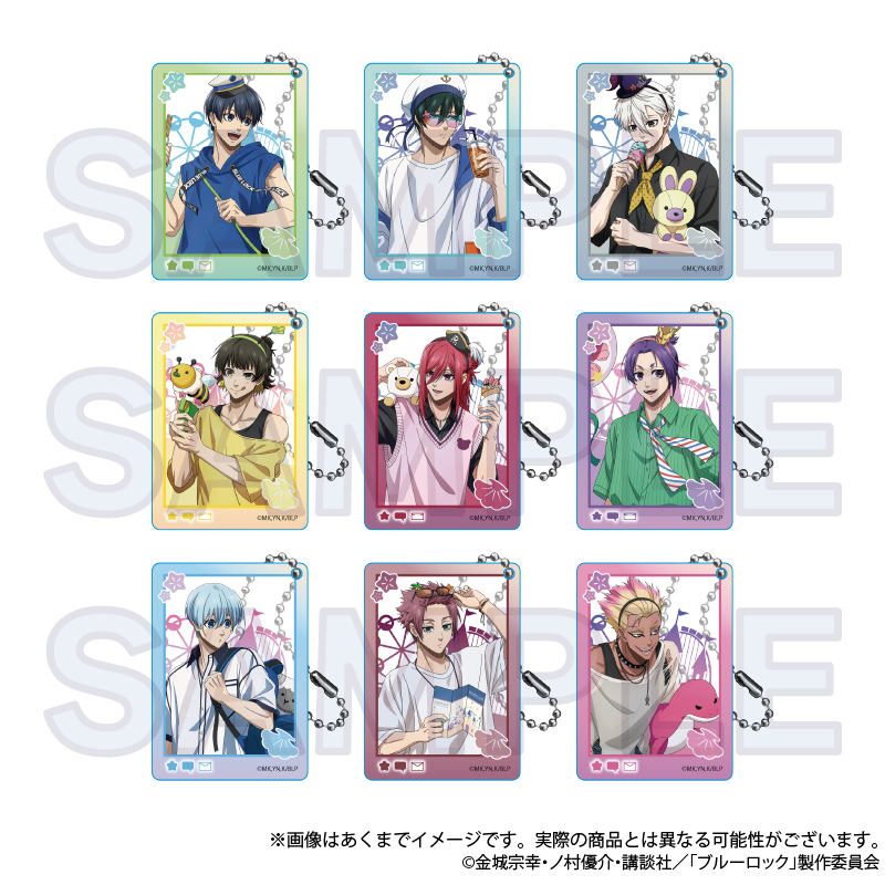 ブルーロック トレーディングアクリルキーホルダー 箱 11点セット ブルーロック トレーディングアクリルキーホルダー(11個入りBOX)