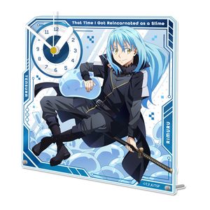 転生したらスライムだった件_アクリル置時計 【リムル】