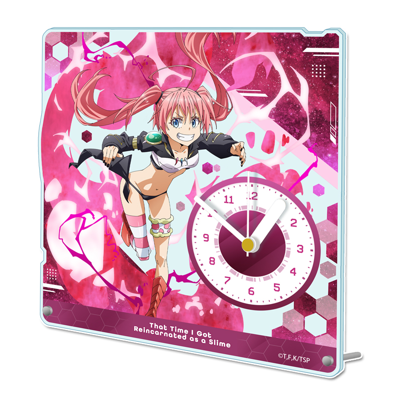 転生したらスライムだった件_アクリル置時計 【ミリム】