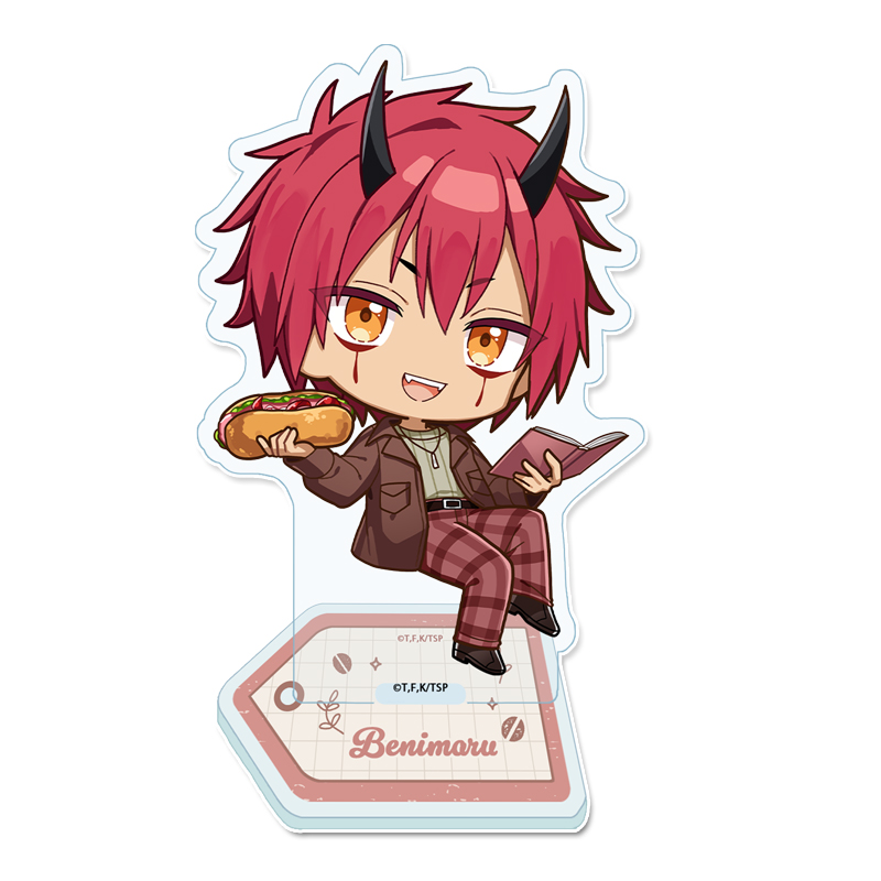 転生したらスライムだった件_ぷちちょこアクリルスタンド 【ベニマル】カフェごはんver.