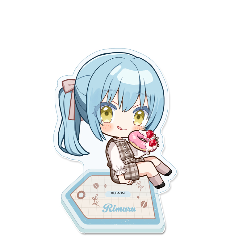 転生したらスライムだった件_ぷちちょこアクリルスタンド 【リムル（ドーナツ）】カフェごはんver.