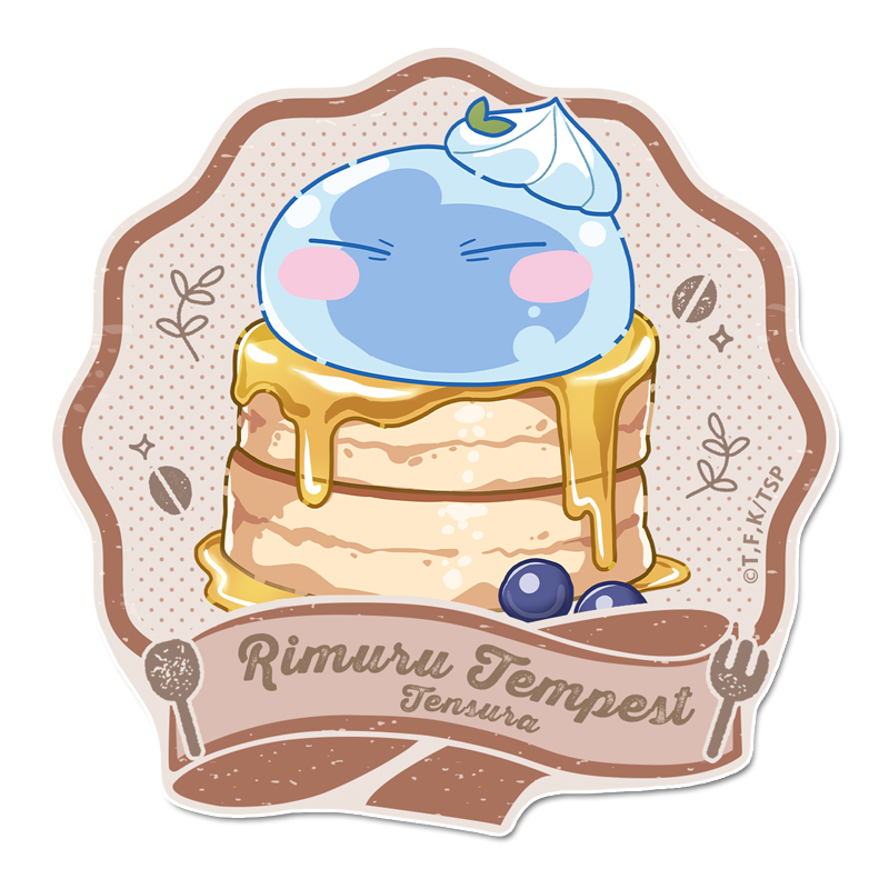 転生したらスライムだった件_ぷちちょこマグネットステッカー 【パンケーキリムル】 カフェごはんver.