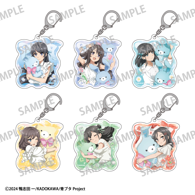 青春ブタ野郎はサンタクロースの夢を見ない_トレーディングアクリルキーホルダー／うさぬいだっこ　【BOX／6個入り】