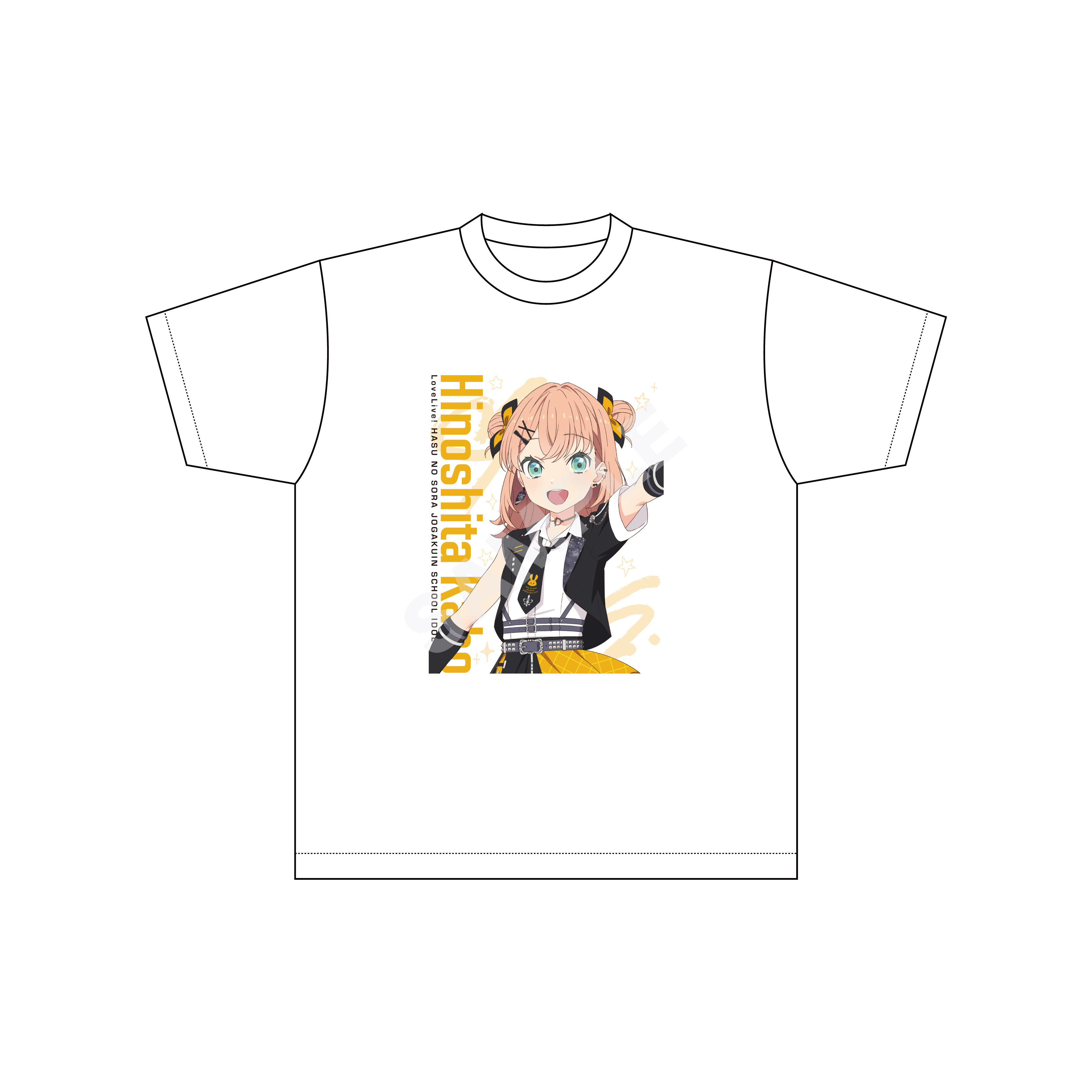 ラブライブ！蓮ノ空女学院スクールアイドルクラブ_アイドゥーミー！ ver. Tシャツ /A 日野下 花帆
