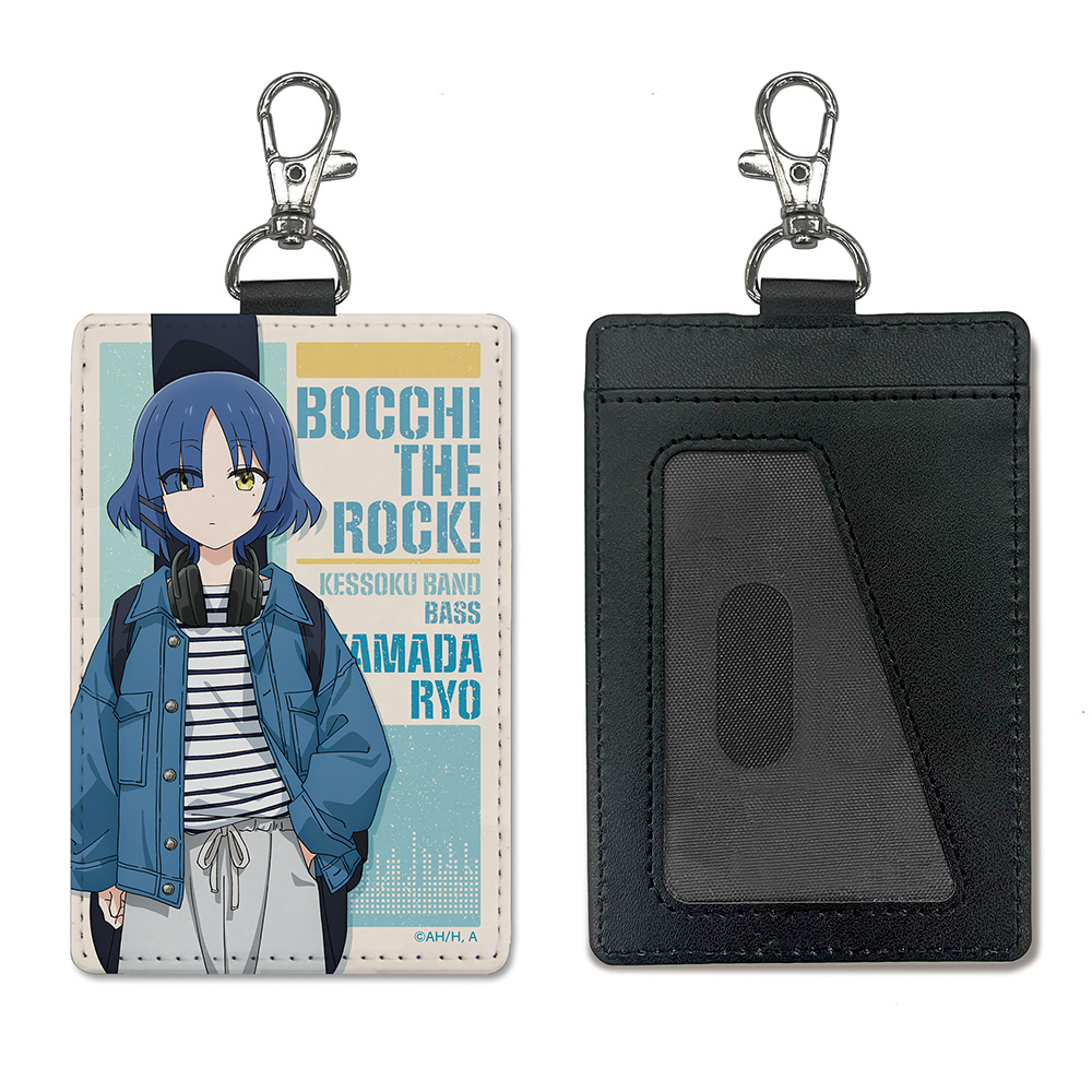 ぼっち・ざ・ろっく!_山田リョウ パスケース(ナスカン付き) ストリートファッションVer.