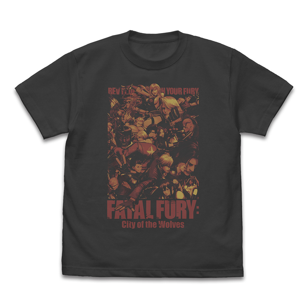 餓狼伝説 City of the Wolves_サイズXL_キャラクター Tシャツ/SUMI