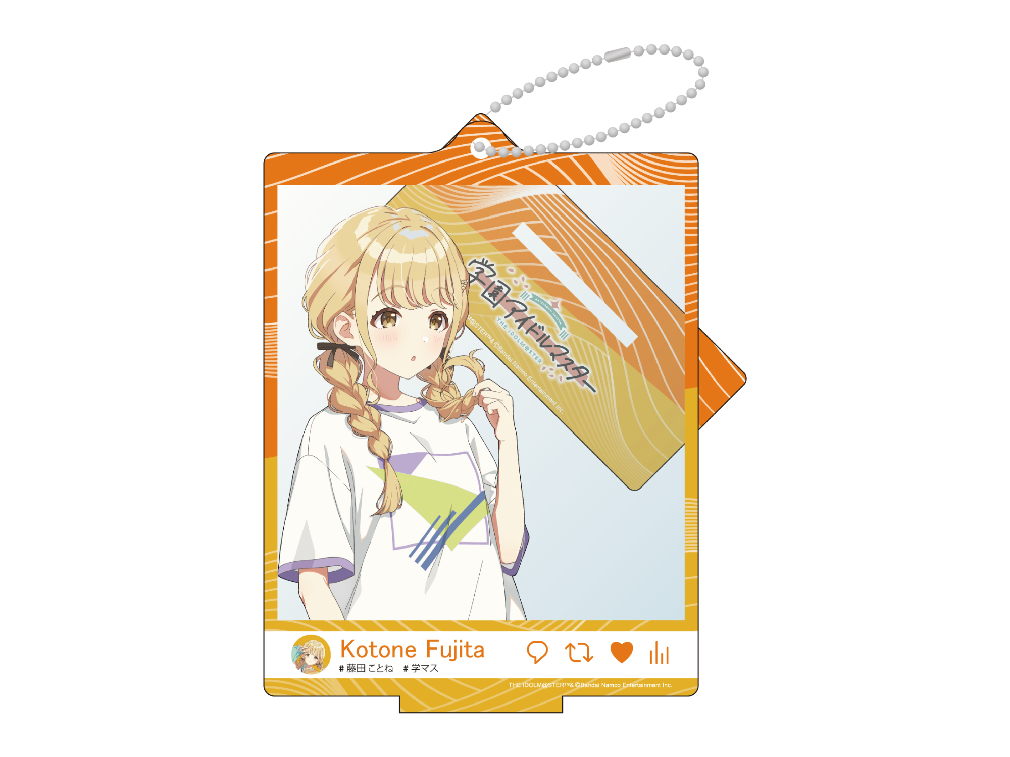 学園アイドルマスター_自撮り風アクリルスタンド 「藤田 ことね」トレーニング服 Ver.