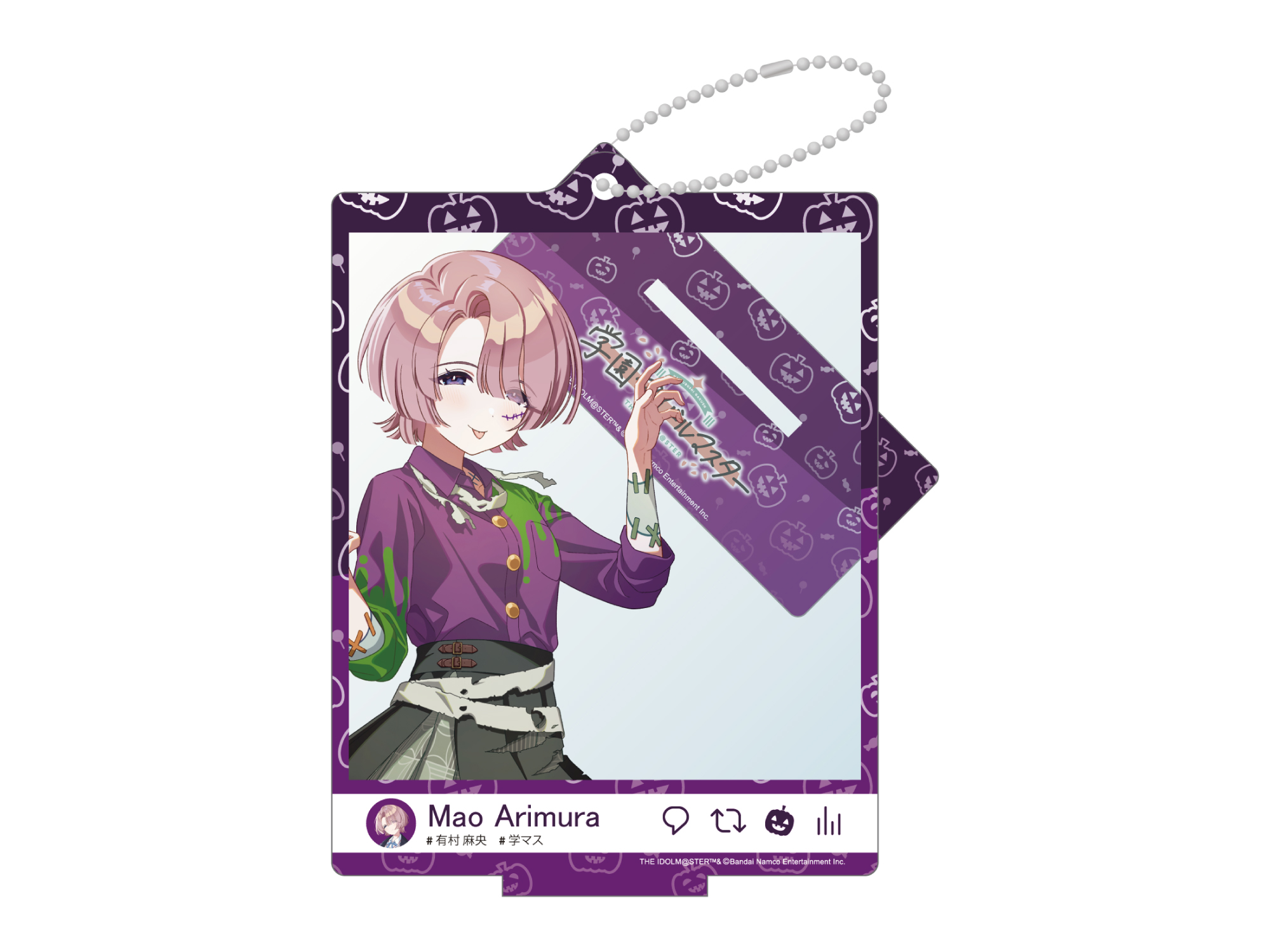 学園アイドルマスター_自撮り風アクリルスタンド 「Fluorite 24ハロウィン 有村 麻央」Ver.