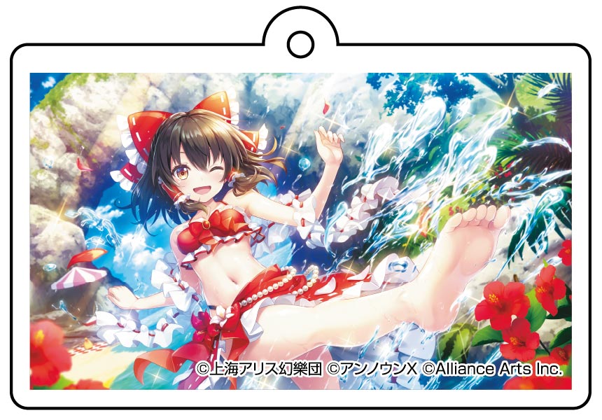 東方ダンマクカグラ ファンタジア・ロスト_博麗 霊夢「少女の夏の一日に」 アクリルキーホルダー