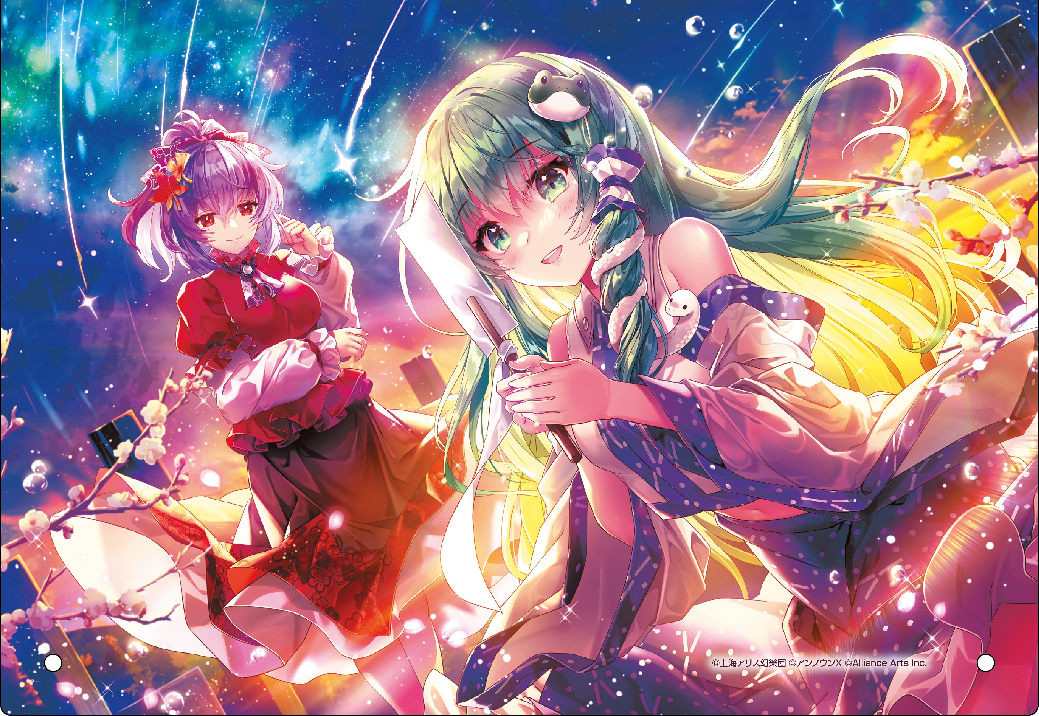 東方ダンマクカグラ ファンタジア・ロスト_東風谷 早苗「新たなる世界の第一歩」 アクリルパネル