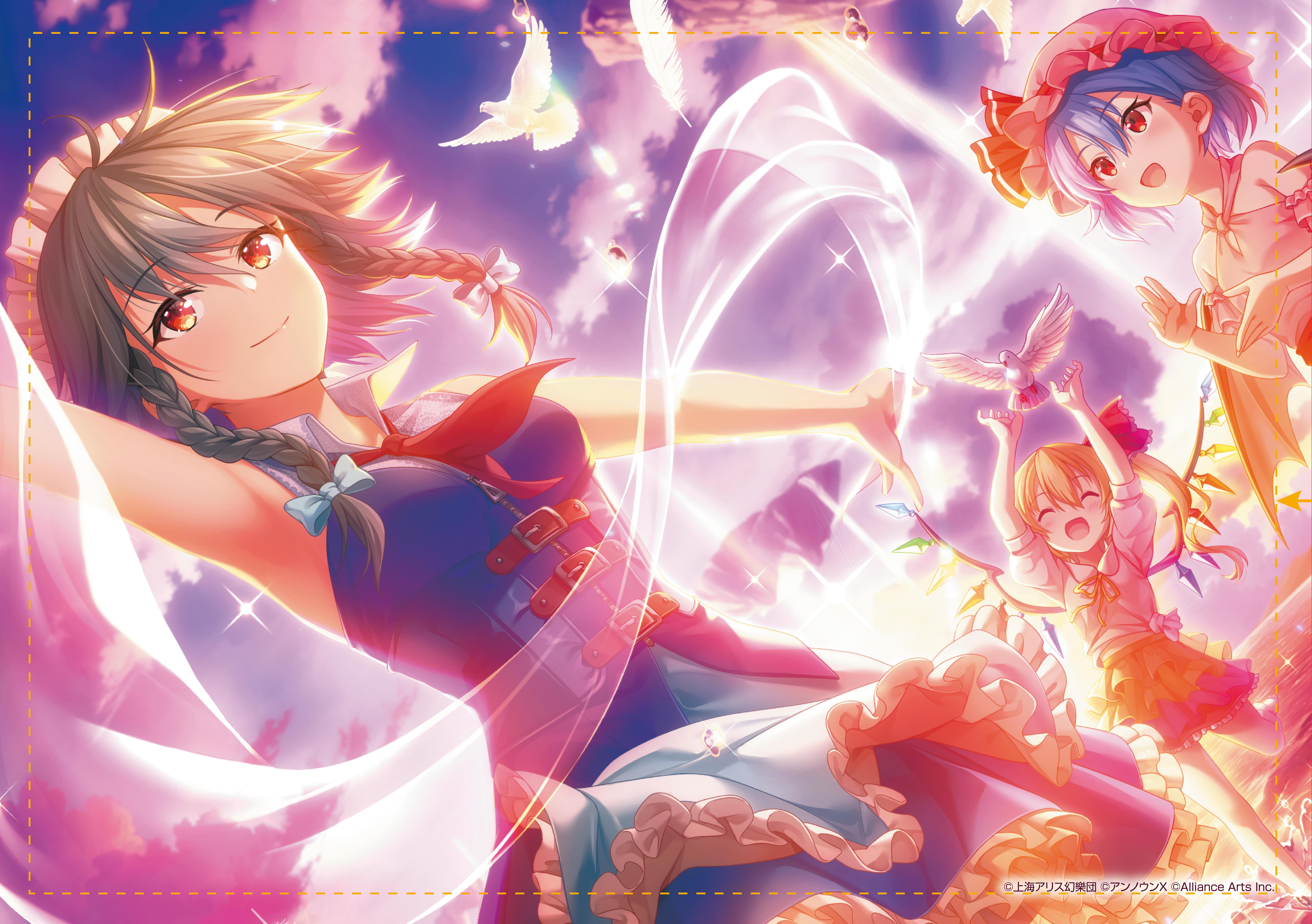 東方ダンマクカグラ ファンタジア・ロスト_十六夜 咲夜「真夏の海のパーフェクトメイド」 B2タペストリー