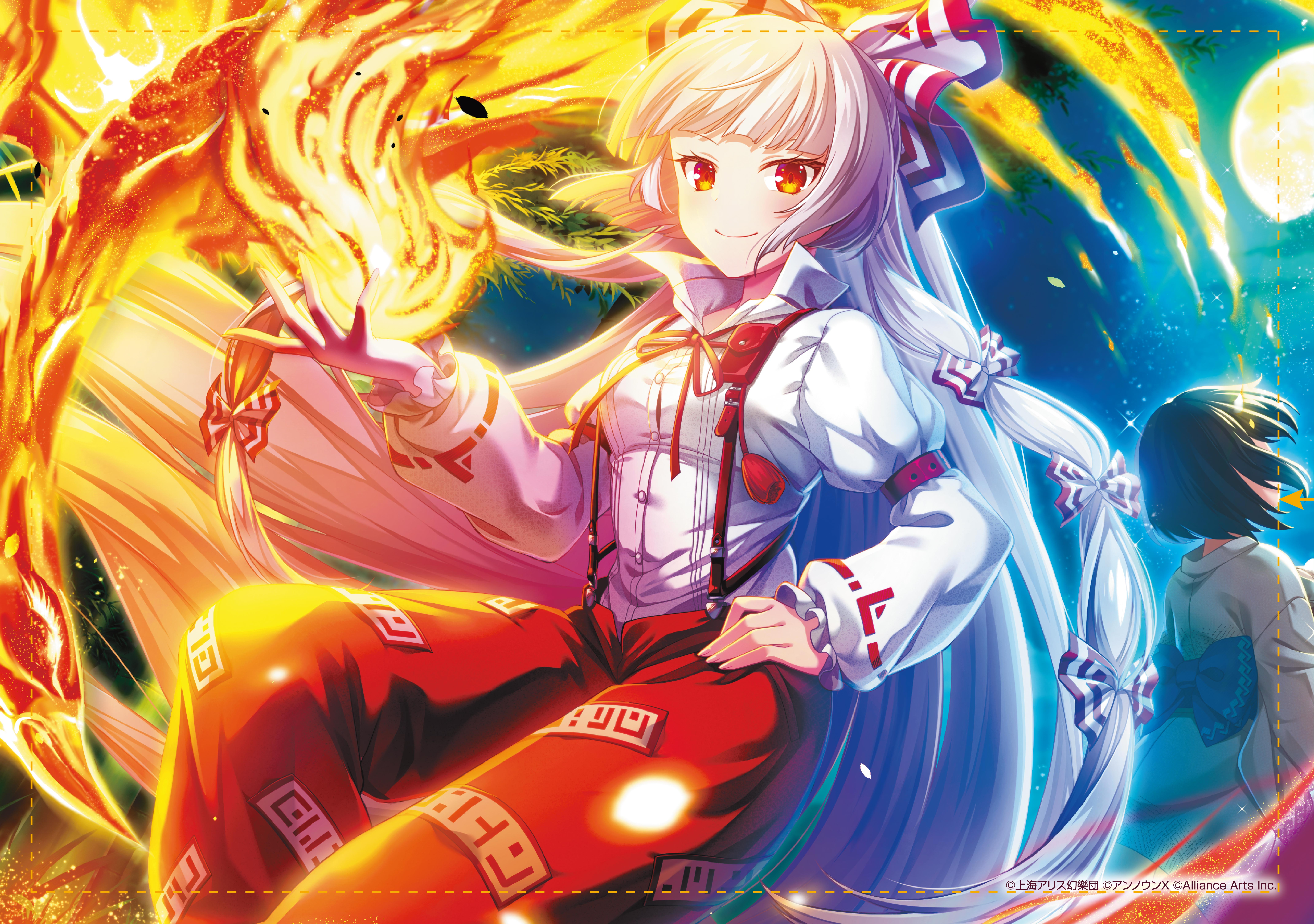 東方ダンマクカグラ ファンタジア・ロスト_藤原 妹紅「蓬莱の人の形」 B2タペストリー