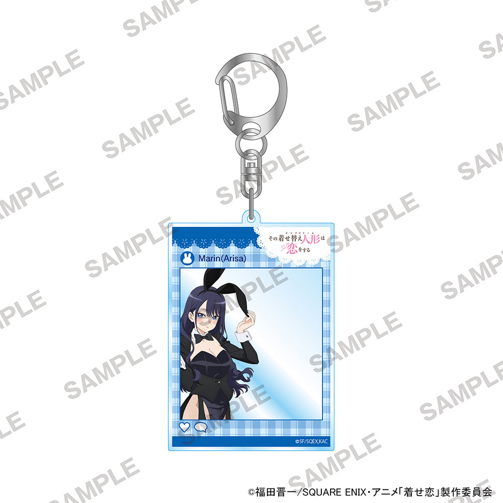 その着せ替え人形は恋をする_SNS風アクリルキーホルダー 喜多川海夢(十六夜ありさ)