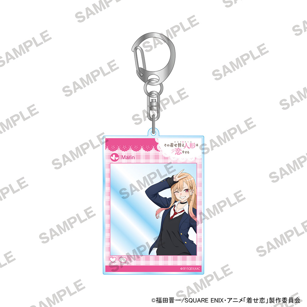 その着せ替え人形は恋をする_SNS風アクリルキーホルダー 喜多川海夢