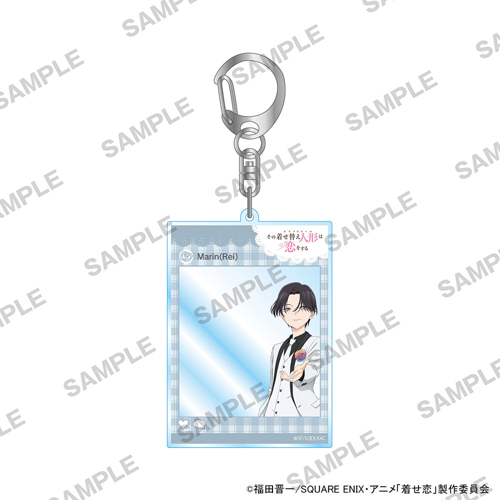 その着せ替え人形は恋をする_SNS風アクリルキーホルダー 喜多川海夢(鴻上麗)