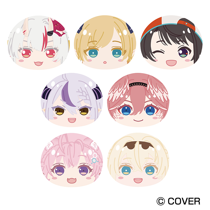 ホロライブ_おまんじゅうにぎにぎマスコット ♯3【BOX／7個入り】【コンプリートBOX】