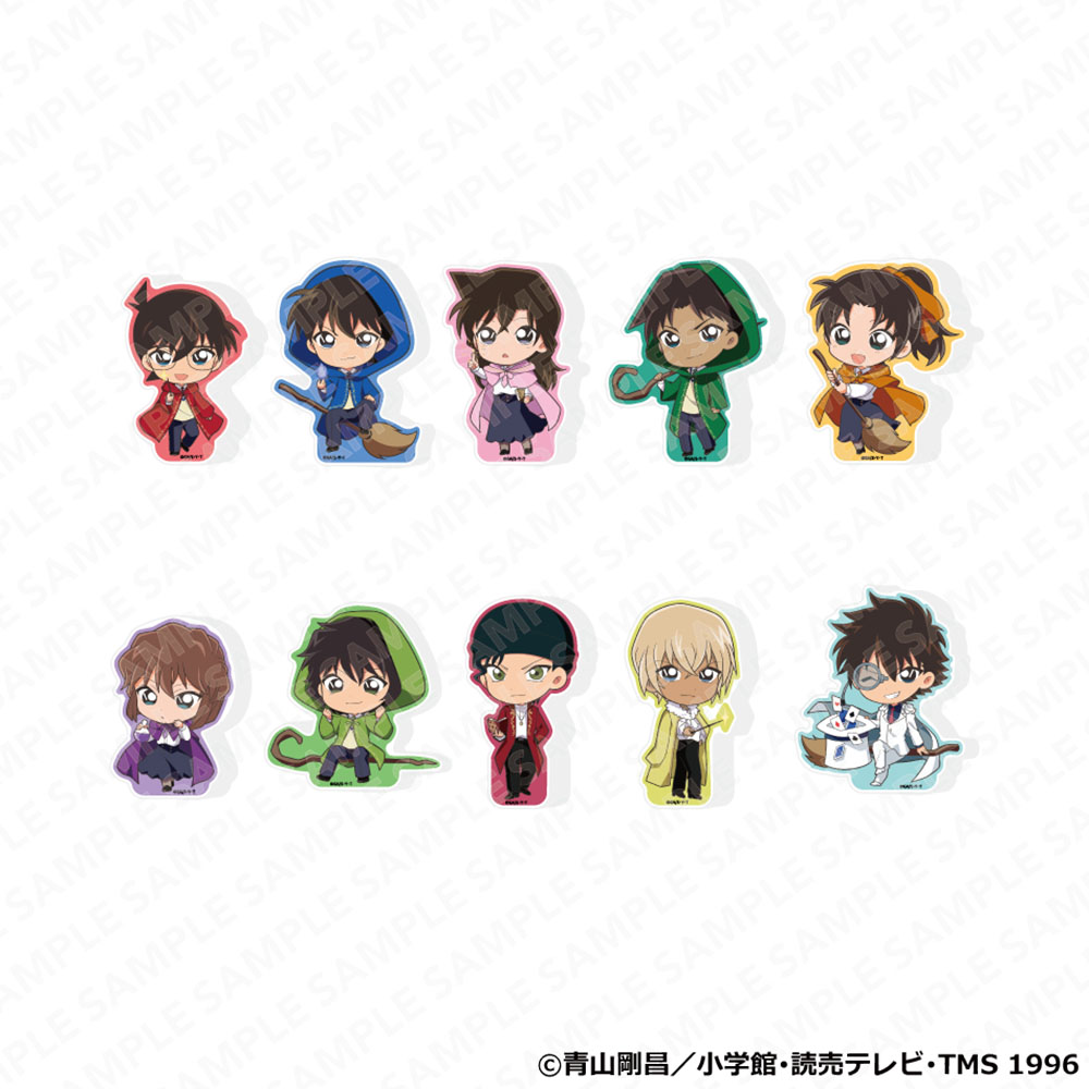 名探偵コナン_にいてんごアクリルブロック 魔法使い vol.2【コンプリートBOX／10個入り】