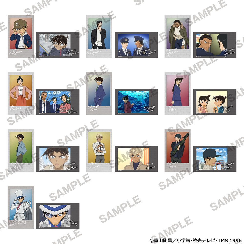 名探偵コナン_ミニブロマイドコレクション vol.5【コンプリートBOX／10パック入り】