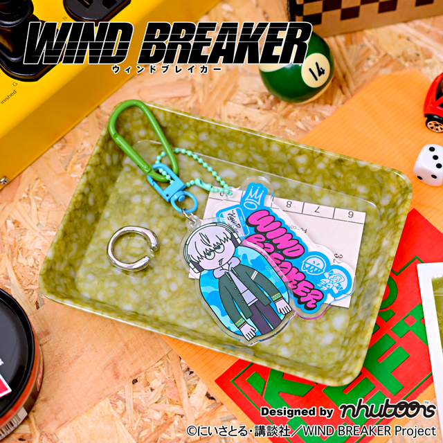 WIND BREAKER_nhutoons デタッチャブルアクリルキーホルダー(梶 蓮)
