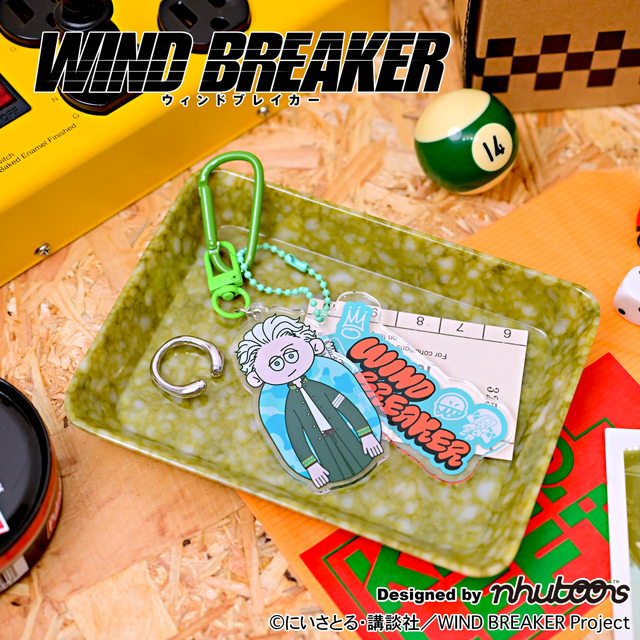 wind breaker 梅宮　ナンジャタウン　景品　アクリルキーホルダー WIND BREAKER アクリルキーホルダー／梅宮 一: キャラグッズ