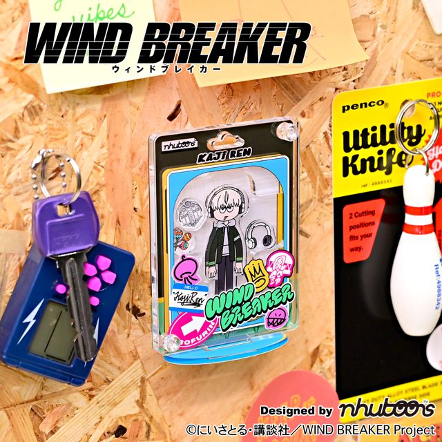 WIND BREAKER_nhutoons ブリスター風アクリルスタンド(梶 蓮) | WIND