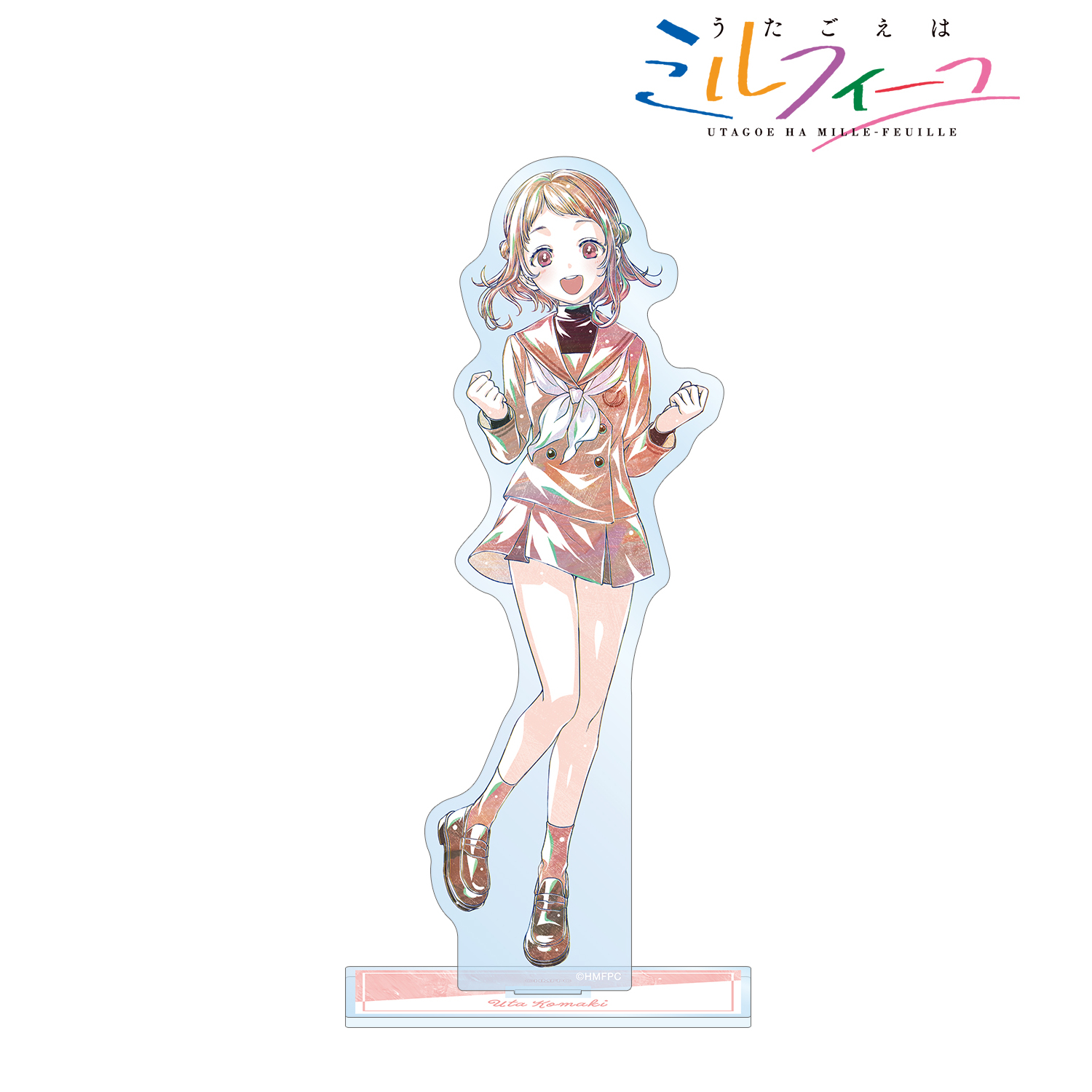 うたごえはミルフィーユ_ウタ Ani-Art BIGアクリルスタンド
