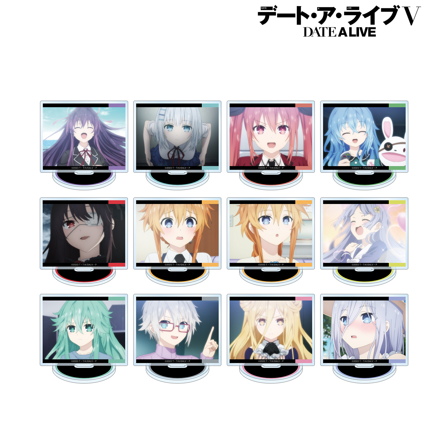 デート・ア・ライブV_トレーディング場面写アクリルスタンド(単位/コンプリートBOX)【BOX/12個入り】