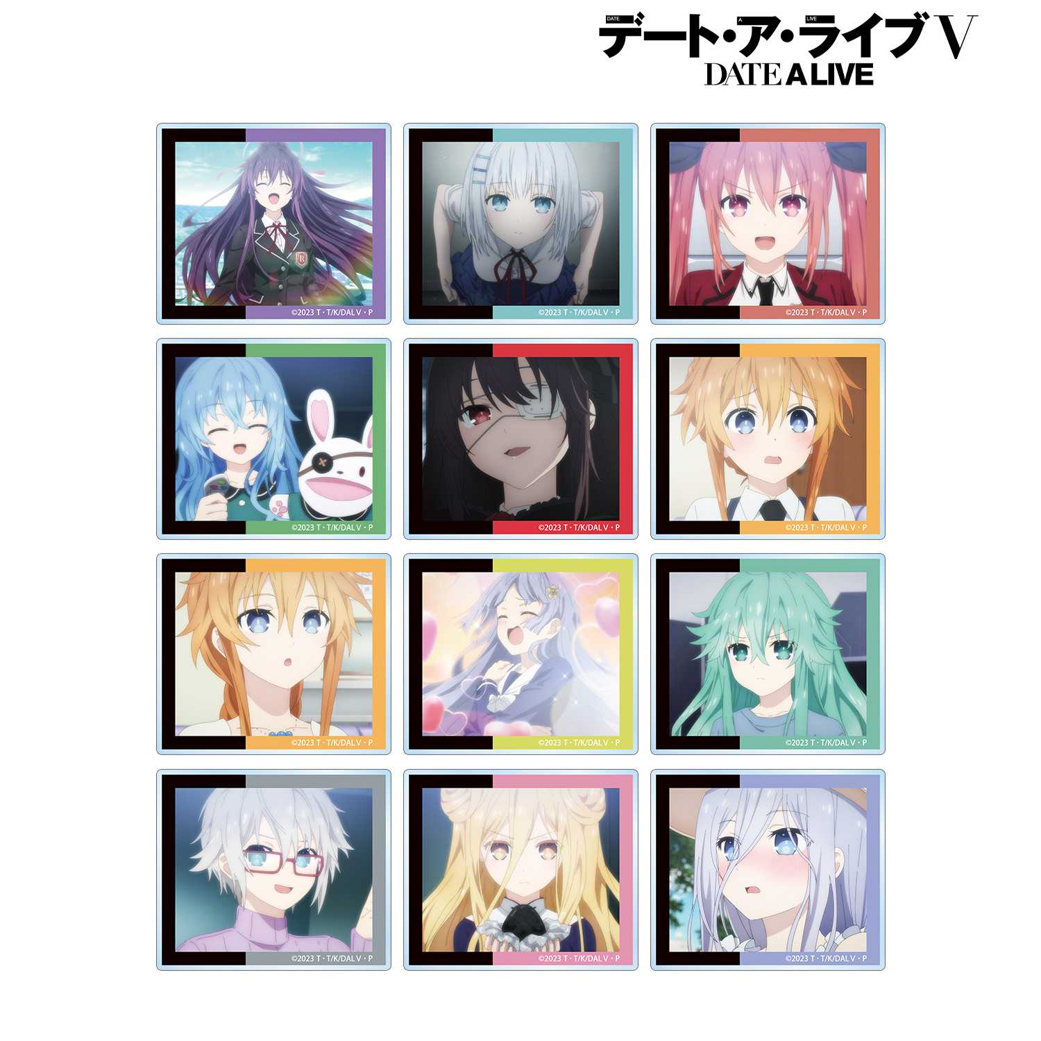 デート・ア・ライブV_トレーディング場面写アクリルカード(単位/コンプリートBOX)【BOX/12個入り】