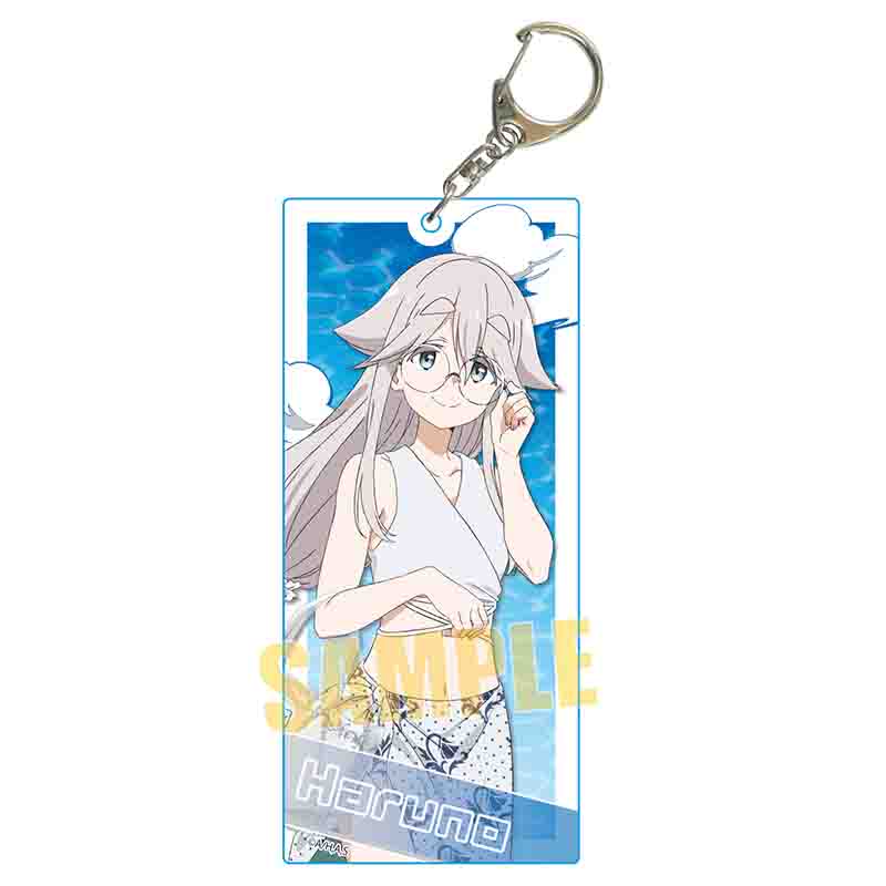 mono_ちょいデカアクリルキーホルダー 秋山 春乃(水着で海!)