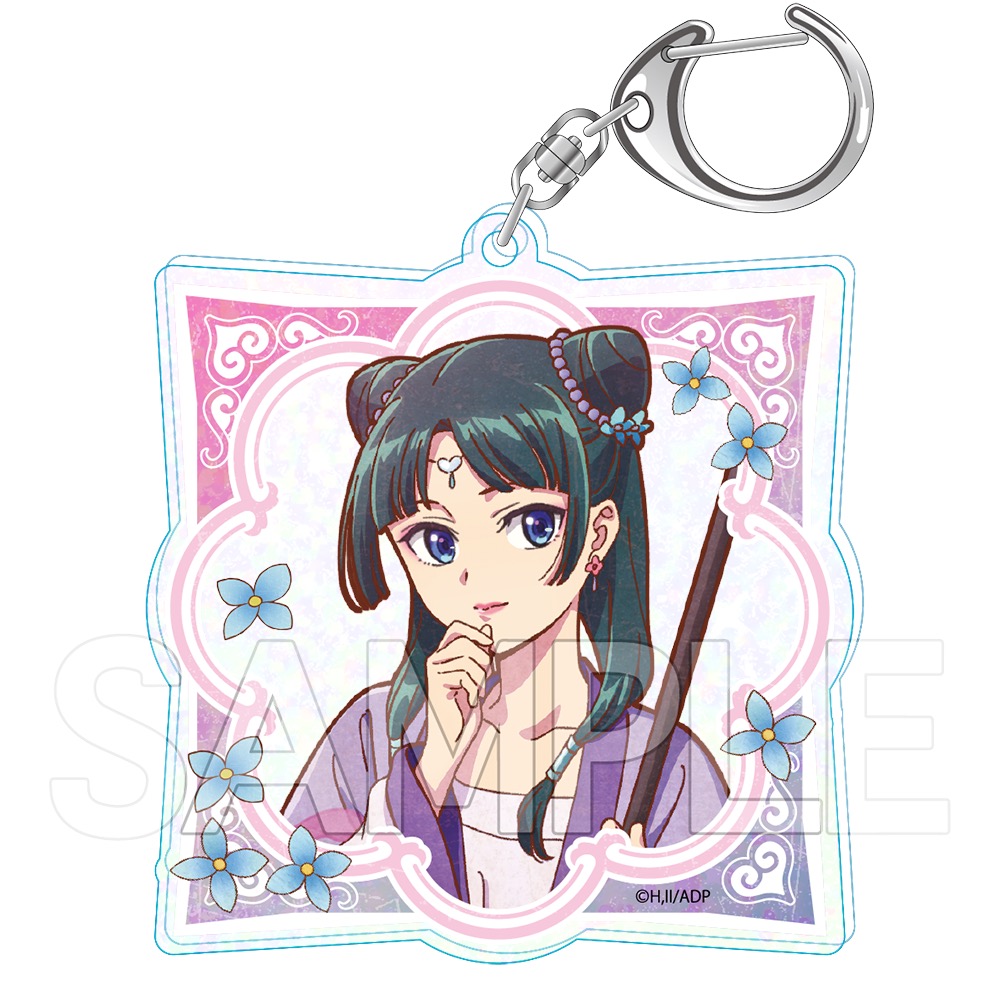 薬屋のひとりごと_ヴィンテージシリーズVol.2 ホロキーホルダー 猫猫D(月精)