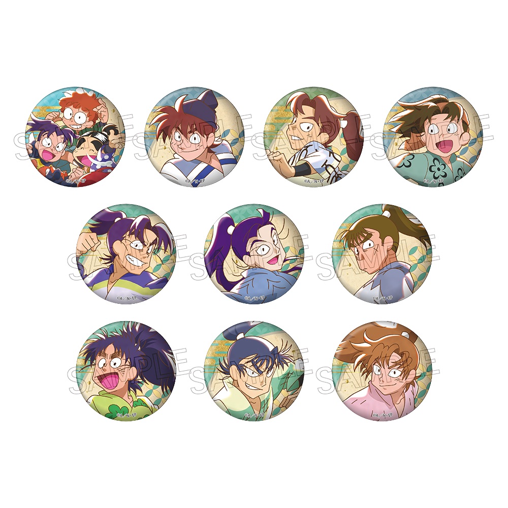 忍たま乱太郎_ヴィンテージシリーズ 缶バッジ Vol.3 A【BOX／10個入り】